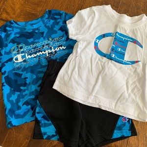 Baby boy champion 3pc outfit